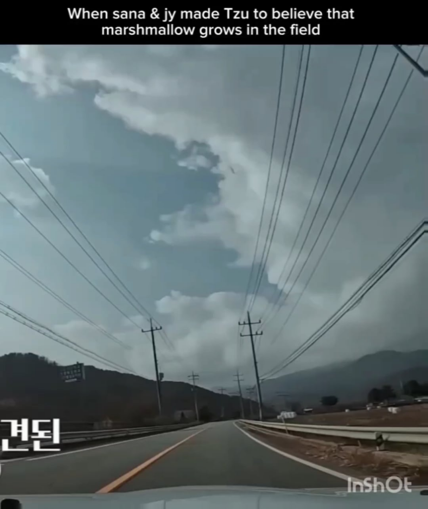 جونغيون وسانا يلعبان مع تزويو