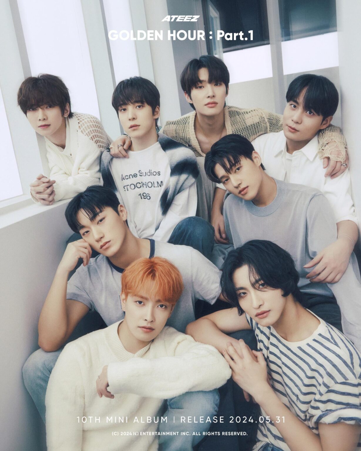 240503 ATEEZ - الساعة الذهبية: الجزء الأول |  الصورة المفاهيمية 2 |  إصدار 2024.05.31