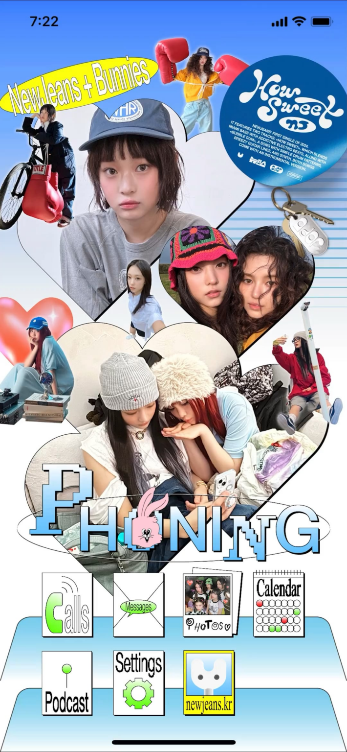 240510 NewJeans New Phoneing Podcast قادم في 13 مايو