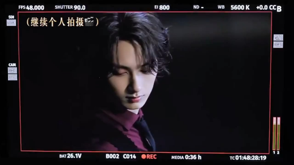 240511 تحديث XHS لشهر يونيو: تصوير الفيديو الموسيقي لأغنية "Maestro".