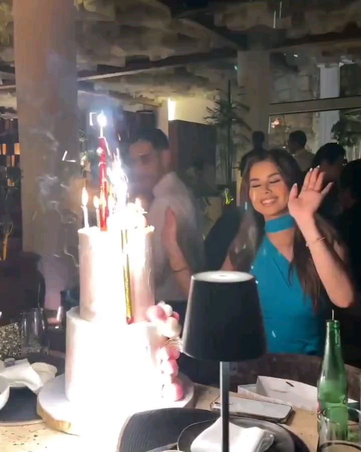 Menna Arafa at her birthday party (p.t 2 of 5)
