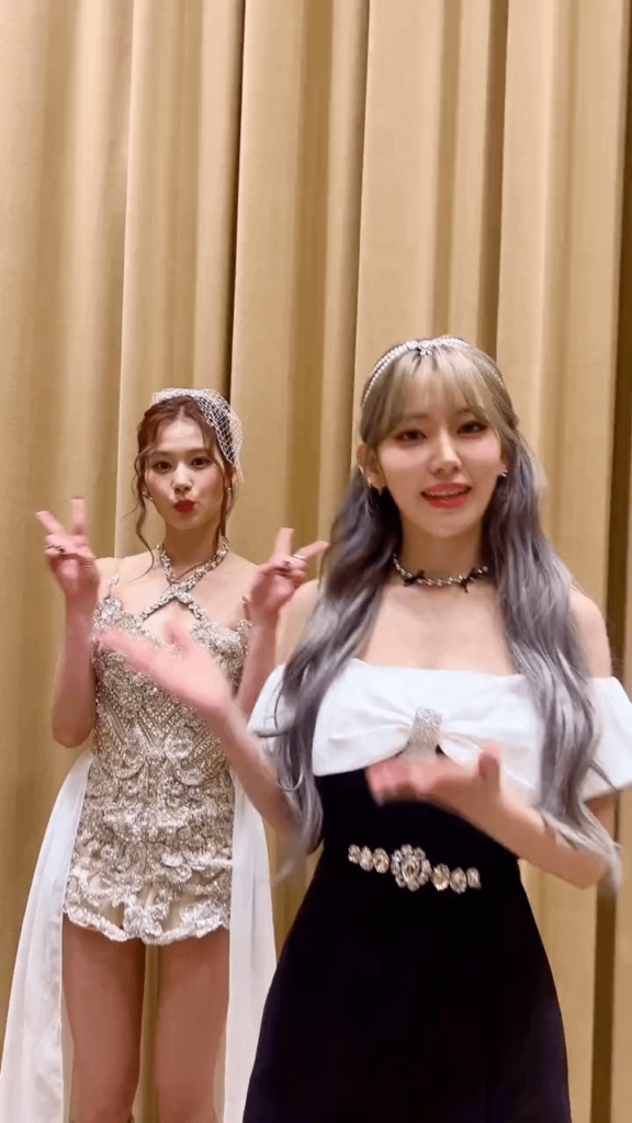 ساكورا مع سناء - ليلة مثالية - LE SSERAFIM × مرتين