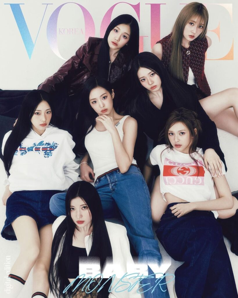 BABYMONSTER - Vogue Korea (أغلفة الإصدار الرقمي لشهر مايو 2024 + معاينة مصورة)