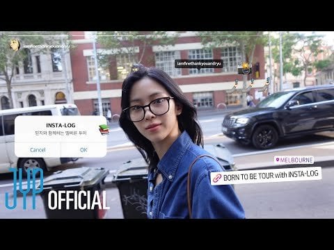 ITZY - الحلقة 4: الجولة العالمية الثانية: BORN TO BE (ريوجين في ملبورن) @ Insta-LOG (240517) [ENG SUB]