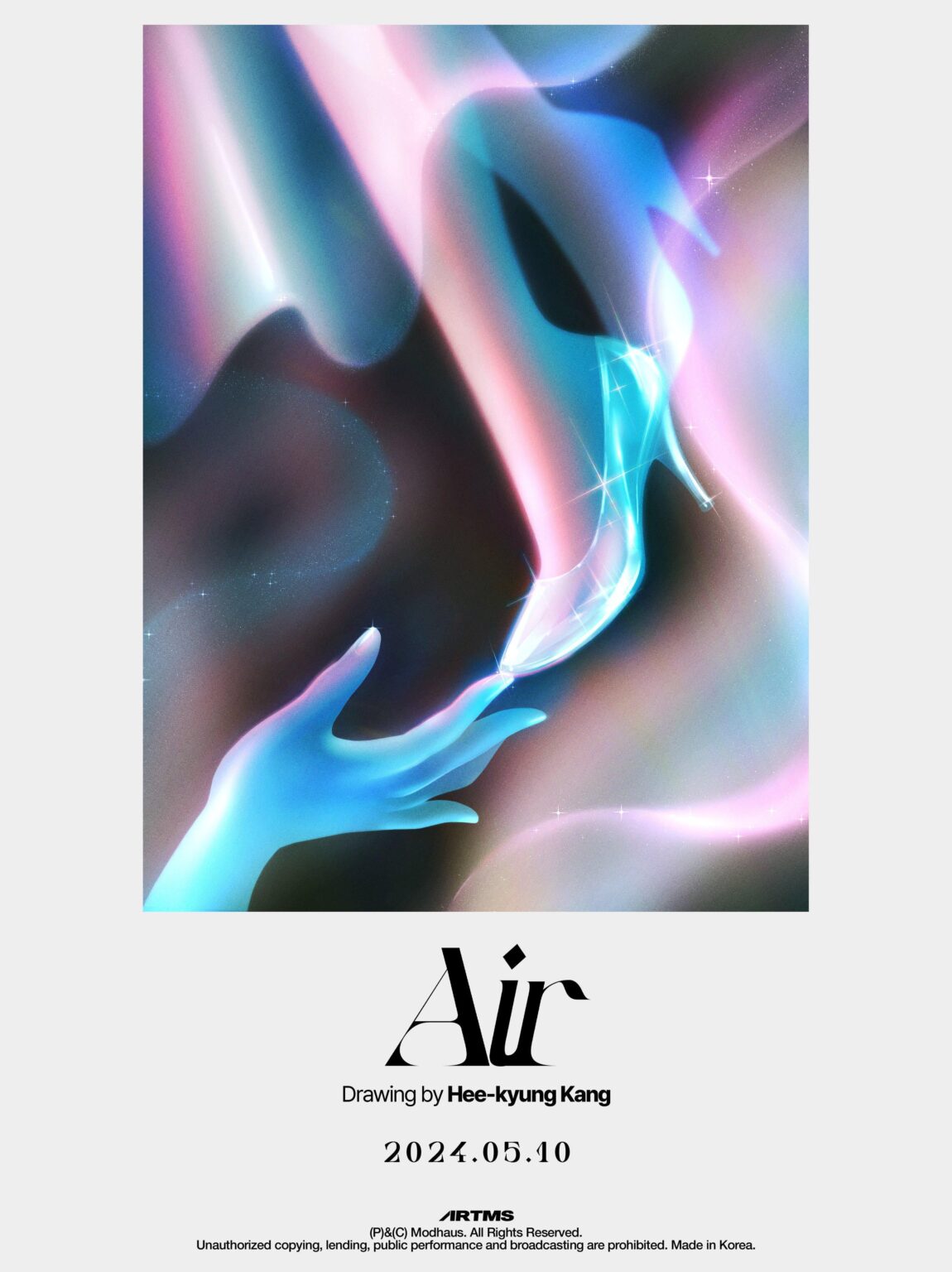 ARTMS - ألبوم الاستوديو الأول: DALL (Devine All Love & Live) (العرض الفردي الأول 4 - Air - رسم بواسطة Hee-kyung Kang)