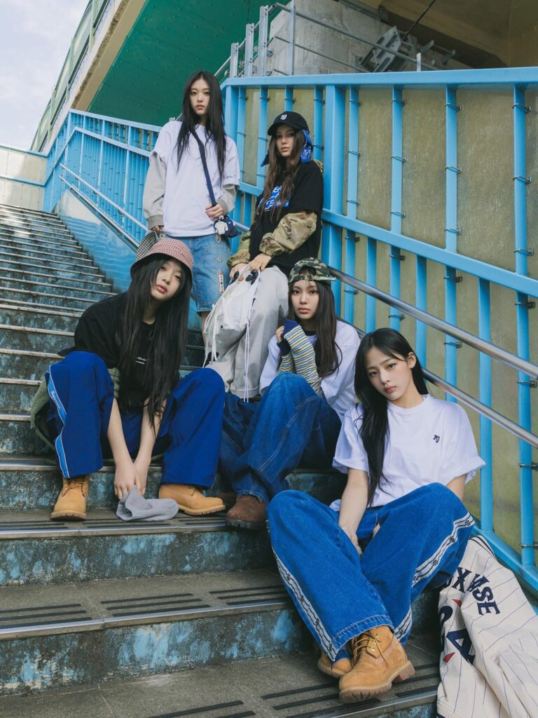 240511 صورة مفهوم NewJeans 'Supernatural' (NewJeans x HIROSHI ver.) - صور جماعية