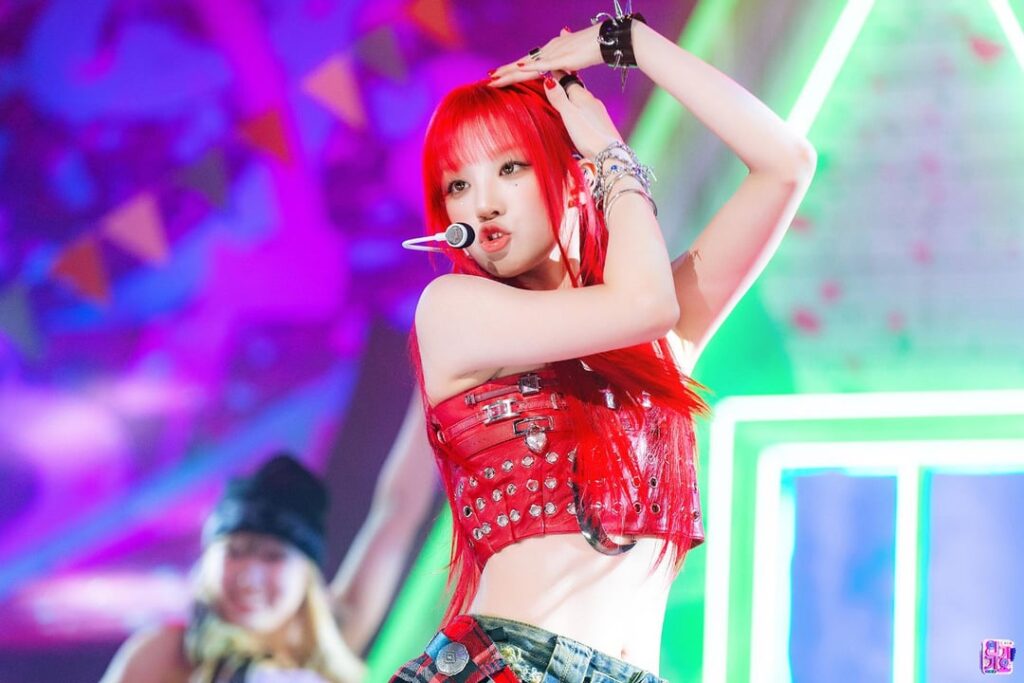 240501 صور Inkigayo في الموقع مع Yuqi