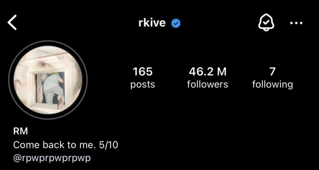 تم تحديث الصور الشخصية لـ Namjoon و rpwprpwprpwp!  - 050524