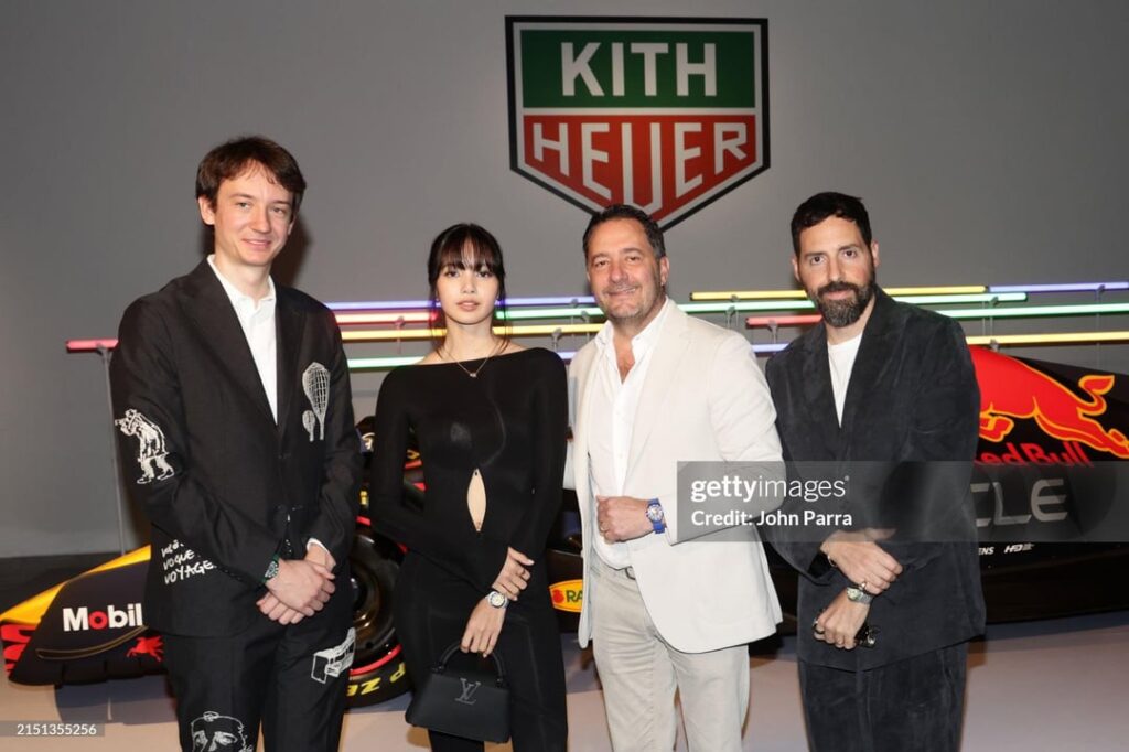 240503 ليزا في احتفال إطلاق TAG Heuer Formula 1 Kith في ميامي