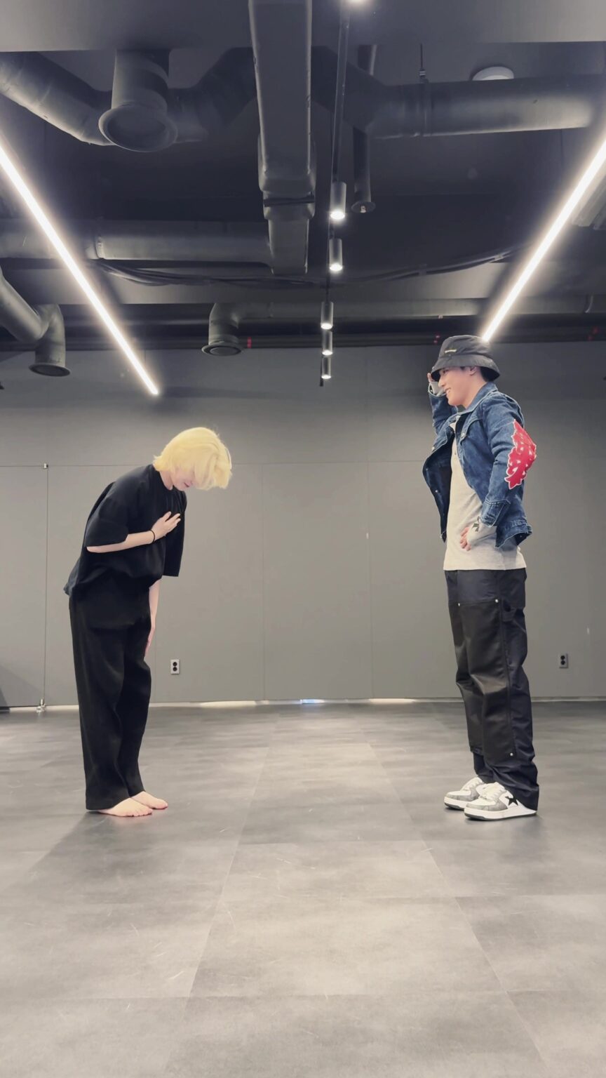 SEVENTEEN Woozi (مع NCT Taeyong) - تحدي الرقص "MAESTRO" (240501)