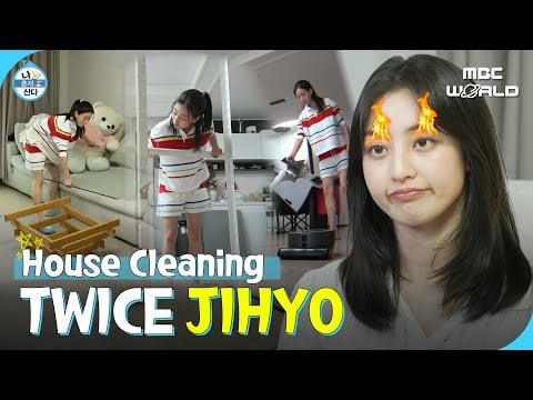 240507 تحديث يوتيوب MBC WORLD - [ENG SUB] تنظيف JIHYO بالمنتجات المشتراة من خلال الخوارزمية الخاصة بها |  كليب أعيش وحدي الحلقة 544