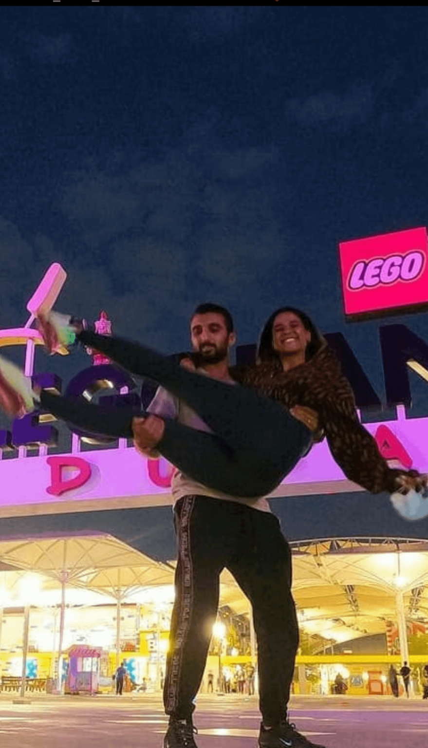 Dina dash is horny in the street 🔥🔥🍑