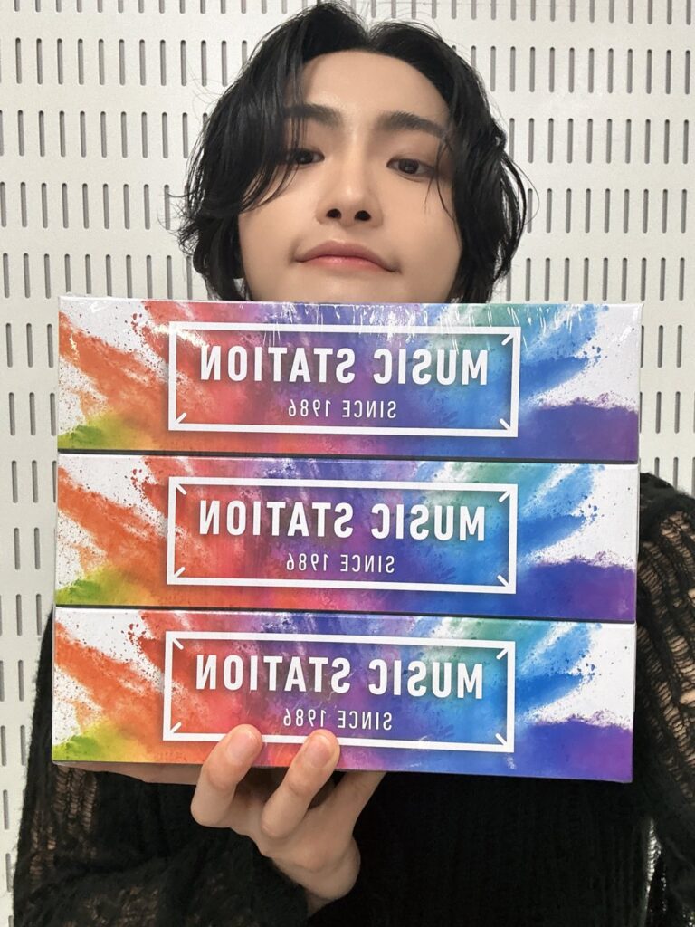 240510 ATEEZ JP على X: [#SEONGHWA] شكرًا لك!!!!  😍