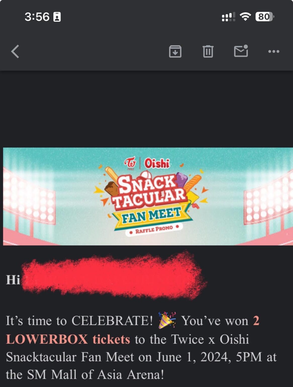 لا أستطيع أن أصدق أنني سوف أرى توايس مرة أخرى!