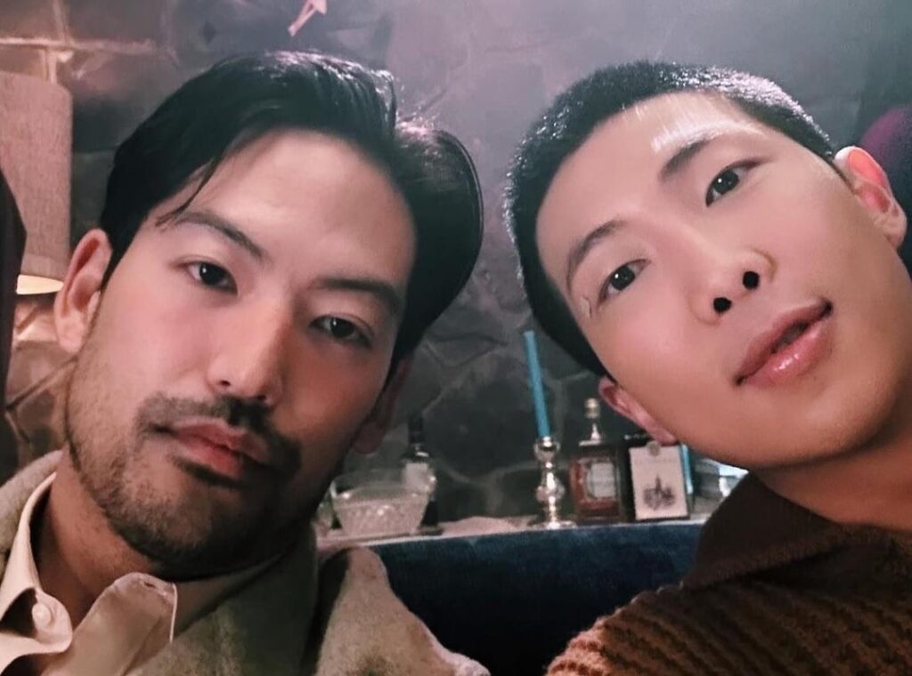 الممثل جوزيف لي IG Post مع نامجون - 100524