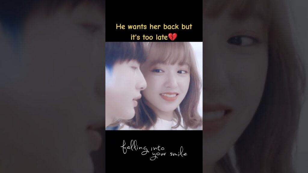 يريد استعادتها ولكن فات الأوان💔 #الوقوع_في_ابتسامتك #fallingintoyoursmile #xukai #chengxiao #youku