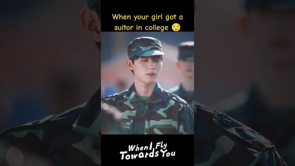 عندما حصلت فتاتك على خاطب في الكلية🤡🤣 #عندما_أطير_نحوك #WhenIFlyTowardsYou #ZhouYiran #ZhangMiaoyi