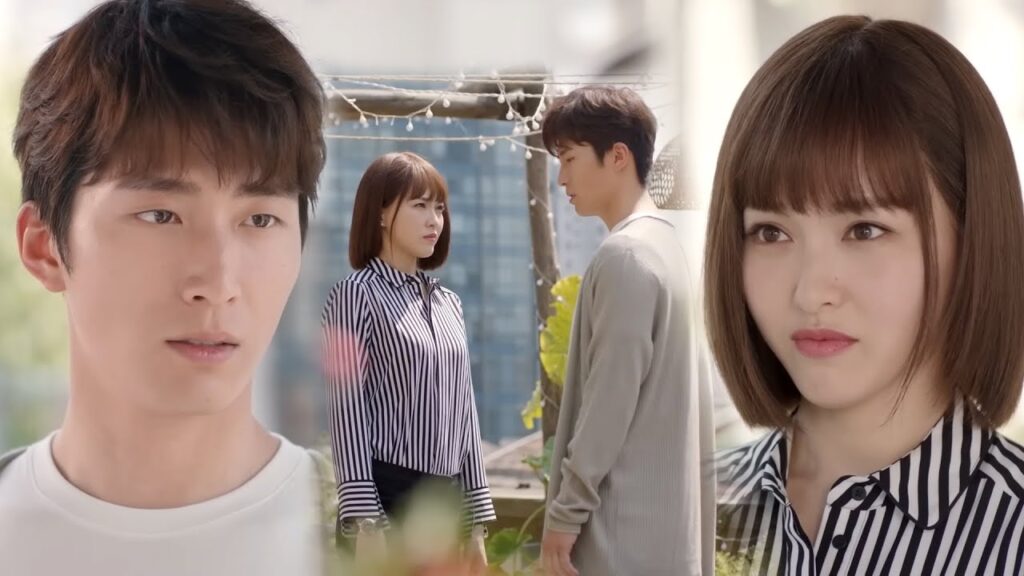 يعود حبيبها ليكتشف أنها رحلت مع منافسه في الحب فتتأثر علاقتهما بشكل كبير😌مشهد درامي من "أراك ثانية"