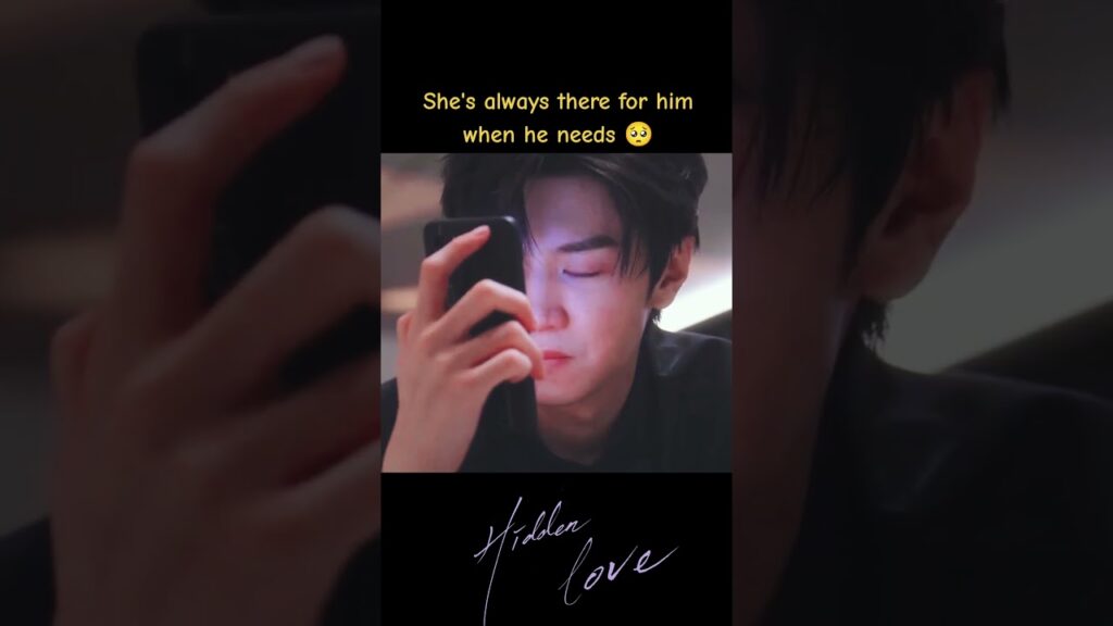 إنها موجودة دائما بجانبه عندما يحتاج🥺 #HiddenLove #حب_خفي #zhaolusi #ChenZheyuan #youku