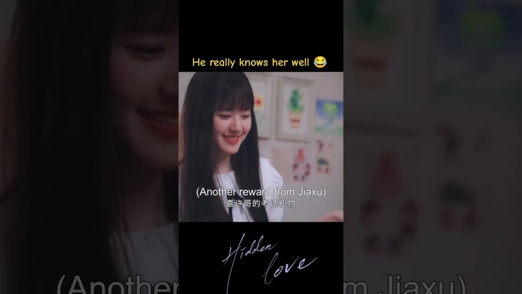إنه يعرفها جيدا حقا🤣🤣🤣 #HiddenLove #حب_خفي #zhaolusi #ChenZheyuan #youku