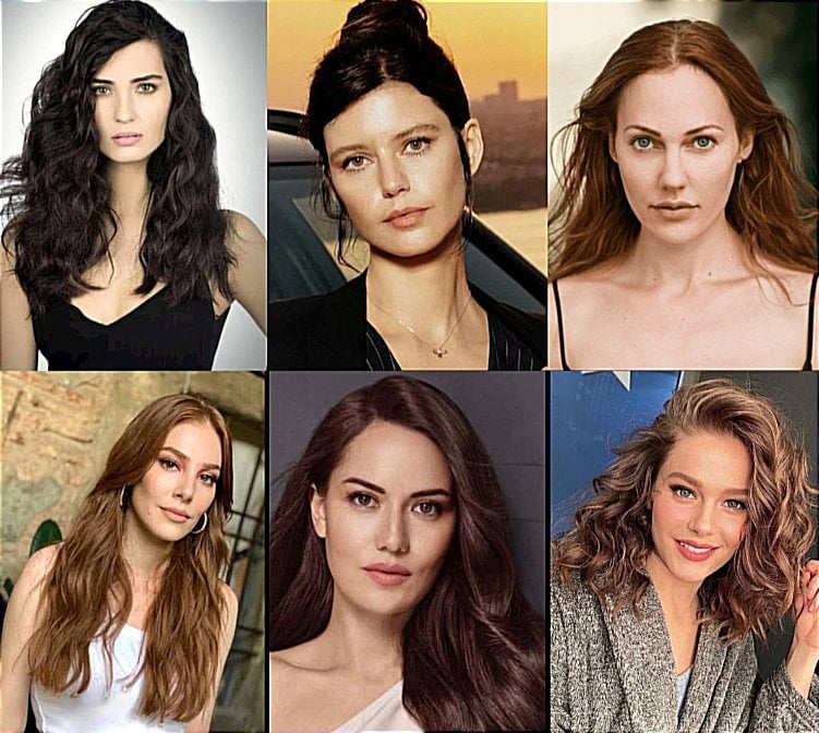 (Tuba Büyüküstün, Beren Saat, Meryem Uzerli, Elçin Sangu, Fahriye Evcen, Burcu Biricik)