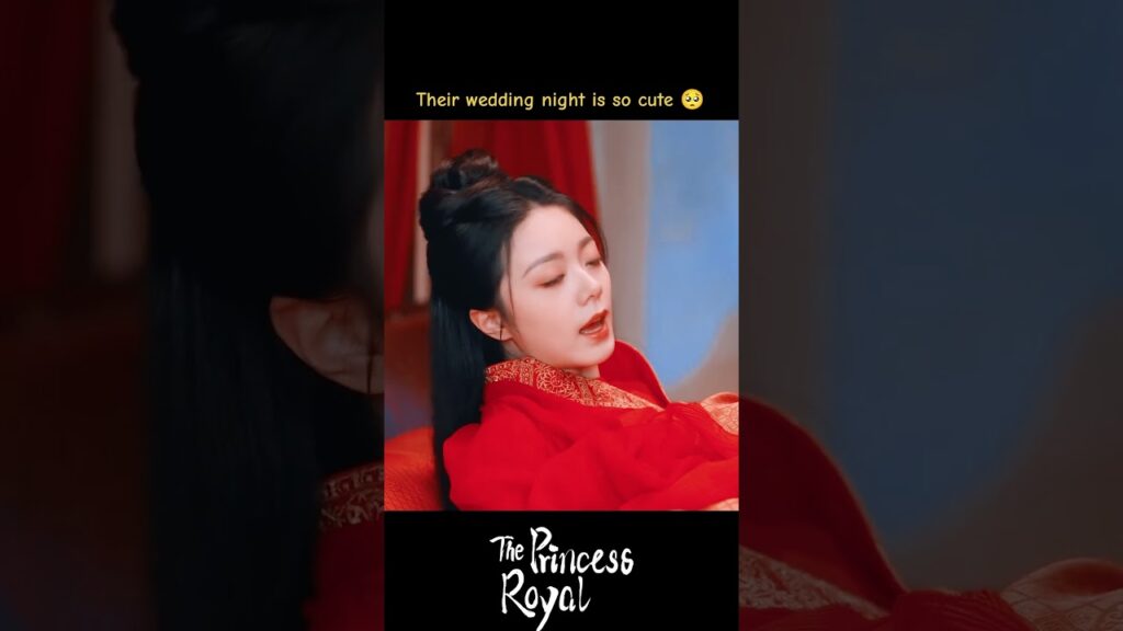 ليلة زفافهم لطيفة جدا🤣🥰 #الأميرة_الملكية #ThePrincessRoyal #ZhaoJinmai #ZhangLinghe #youku