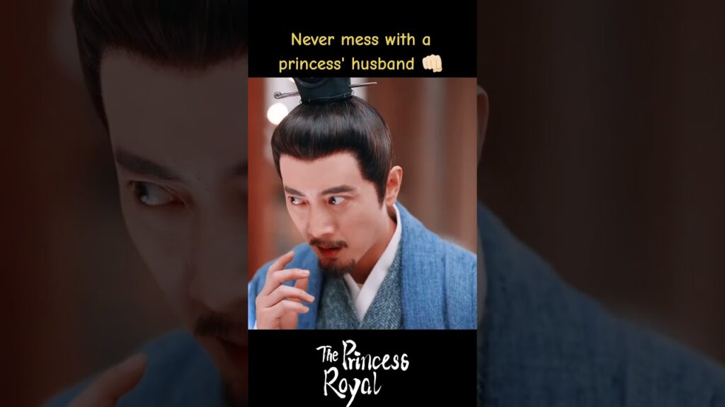 لا تعبث أبدًا مع زوج الأميرة😡👊 #الأميرة_الملكية #ThePrincessRoyal #ZhaoJinmai #ZhangLinghe #youku