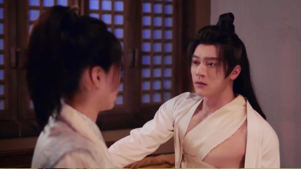 يتأثر بحبـها لـه و كيف ضحت  بنفسها لاجـل ان تنقذه  ( ندفة الثلج المفقودة)