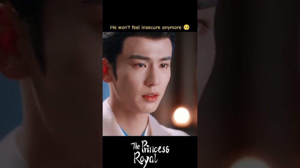 وقال انه لن يشعر بعدم الأمان بعد الآن🥺 #الأميرة_الملكية #ThePrincessRoyal #ZhaoJinmai #ZhangLinghe