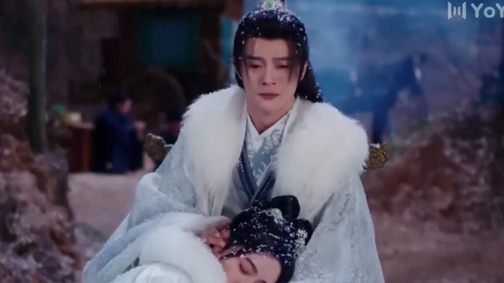 ينفصل عن زوجتـه لانه اصبح كسيح و لا يريد ان يعيق حياتها ( ندفة الثلج المفقودة)