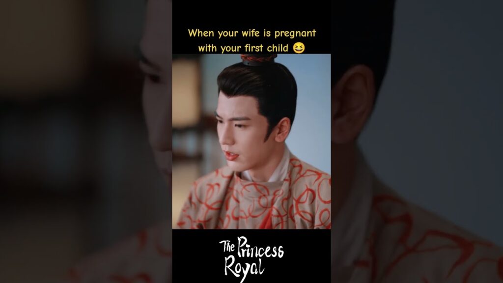 عندما تكون زوجتك حامل بطفلك الأول😊#الأميرة_الملكية #ThePrincessRoyal #ZhaoJinmai #ZhangLinghe #youku