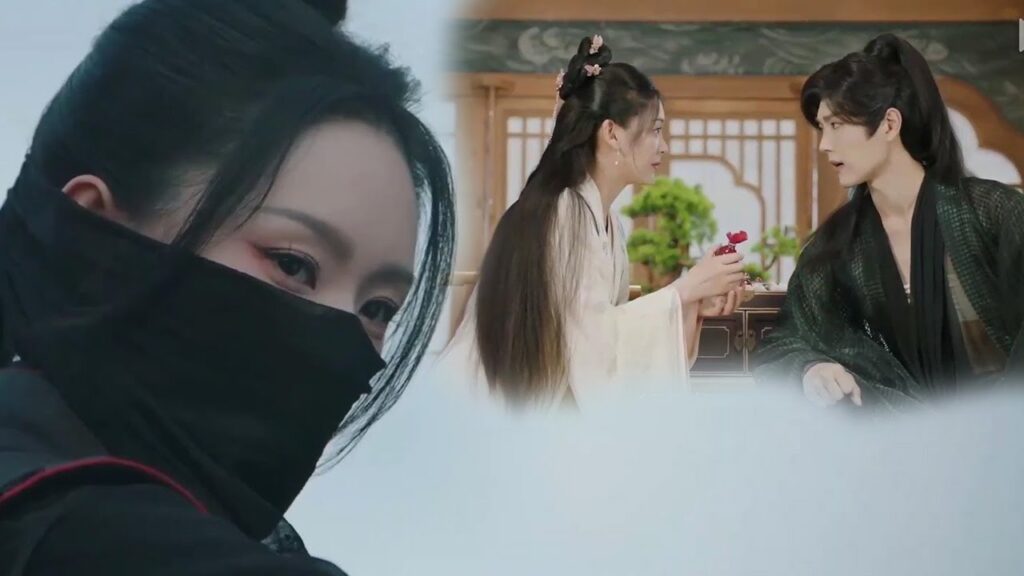 يتعمد ان يتقرب منها لكي يثيـر غيرتـها  ( حياة مزدوجة )