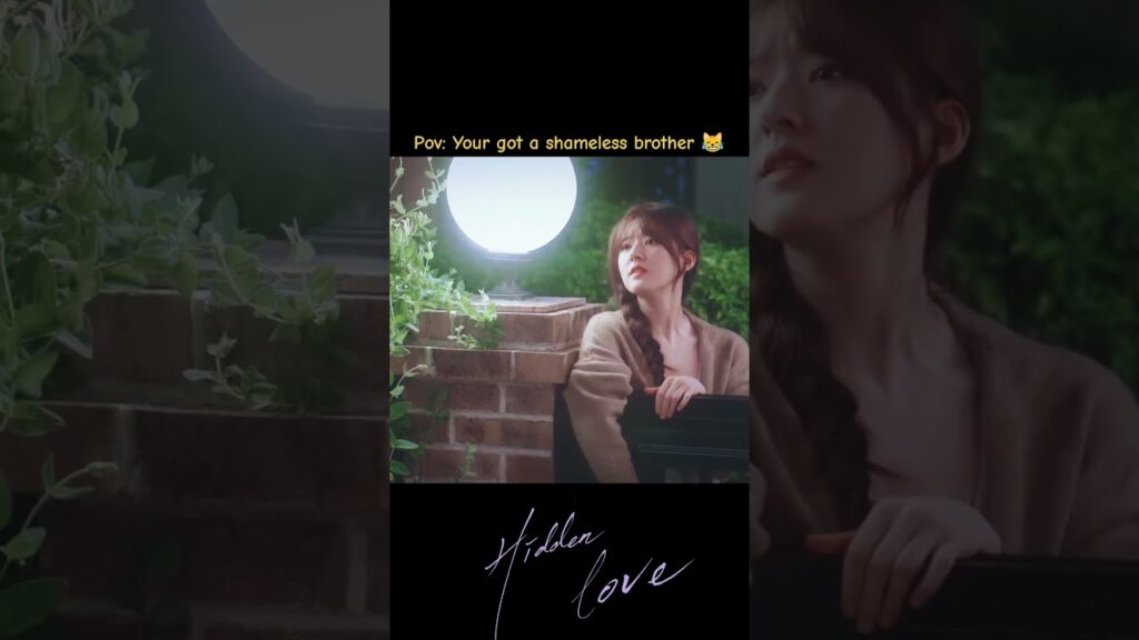 عندما حصلت على أخ وقح🤣🤣🤣 #HiddenLove #حب_خفي #zhaolusi #VictorBochienMa #youku