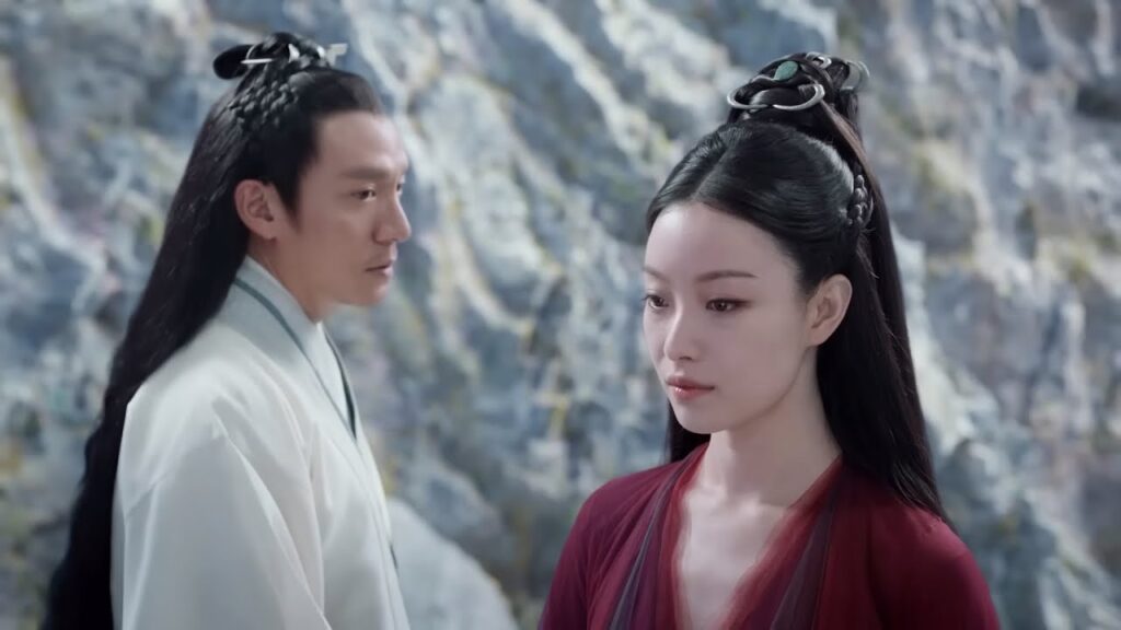 رغم معرفتها بأن حبيبها قتلها لخيرها إلا أنها تقرر الافتراق عنه والذهاب بعيدًا💔مشهد حزين من "حب وقدر"