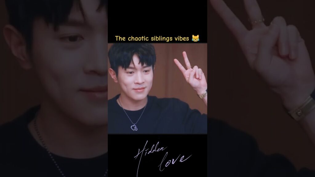 مشاعر الأشقاء الفوضوية🤣🤣🤣 #HiddenLove #حب_خفي #zhaolusi #VictorBochienMa #youku