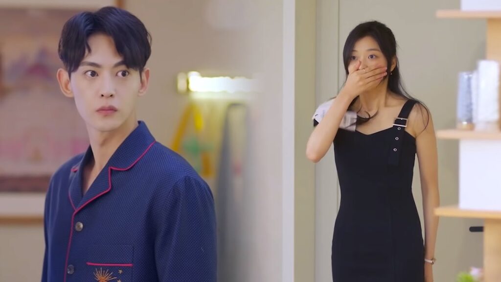 تشتري فستانًا مثيرًا لإغراء رئيسها ولكن بمجرد ارتدائه يدخل ويراها عارية😅مشهد رومانسي من "عدنا للحب"