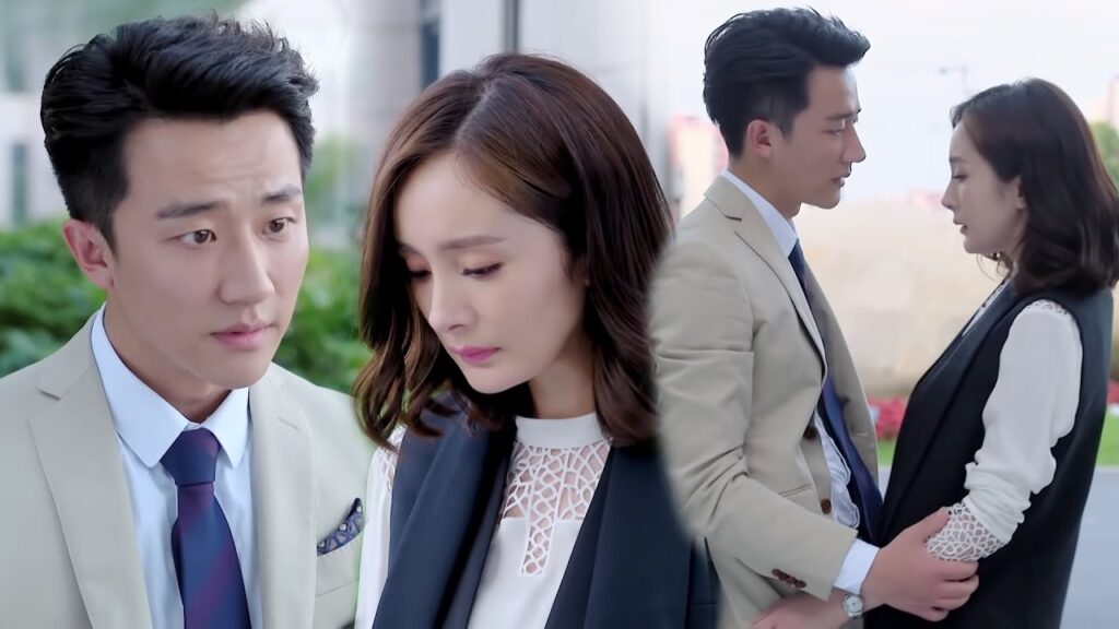 يشك في حبيبته برؤيتها مع شقيقه ومع ذلك يتمسك بحبه لها فيعانقها ويطلب الزواج😌مشهد من "عزيزي المترجم"