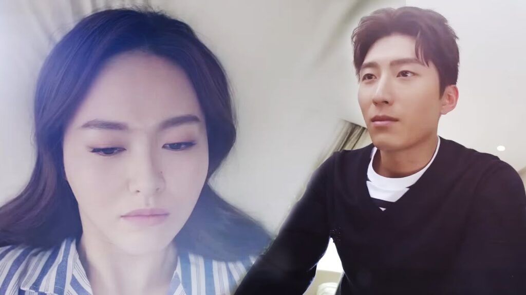 تدخل بطلتنا المستشفي بعدما تنفصل عن زوجها فتتنقل بين الماضي والمستقبل😮مشهد درامي من "أراك ثانية"