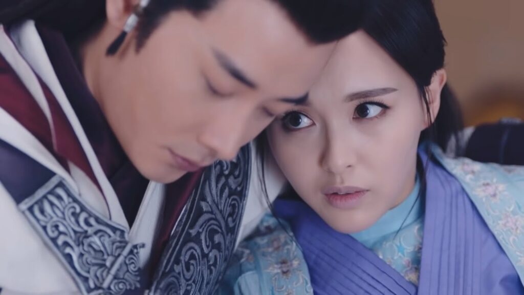 تستيقظ الأميرة الهاربة لتجد أنها كانت تنام بجانب رجل غريب فتظنه منحرف❤️مشهد من "الأميرة واي يونغ"