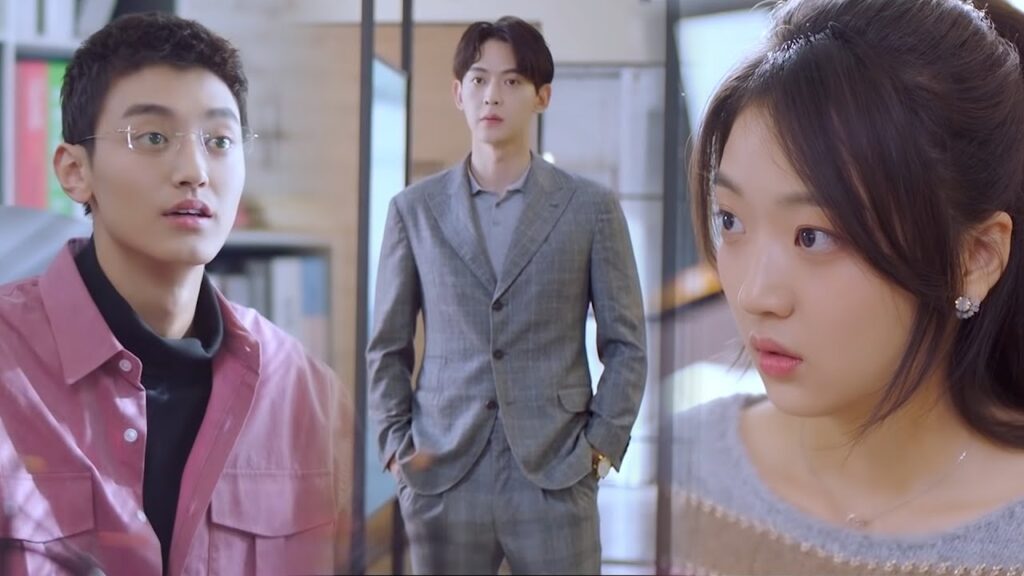 يغار الرئيس المستبد على حبيبته برؤيتها قريبة من منافسه في الحب❤️مشهد رومانسي من "عدنا للحب"