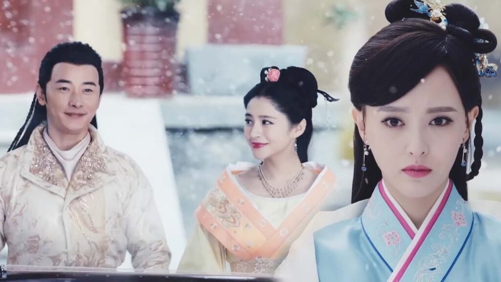 يتعمد الانسجام مع الشريرة أمام فتاته فتشعر بالغيرة لدرجة أنها تبكي وتهرب😓مشهد من "الأميرة واي يونغ"