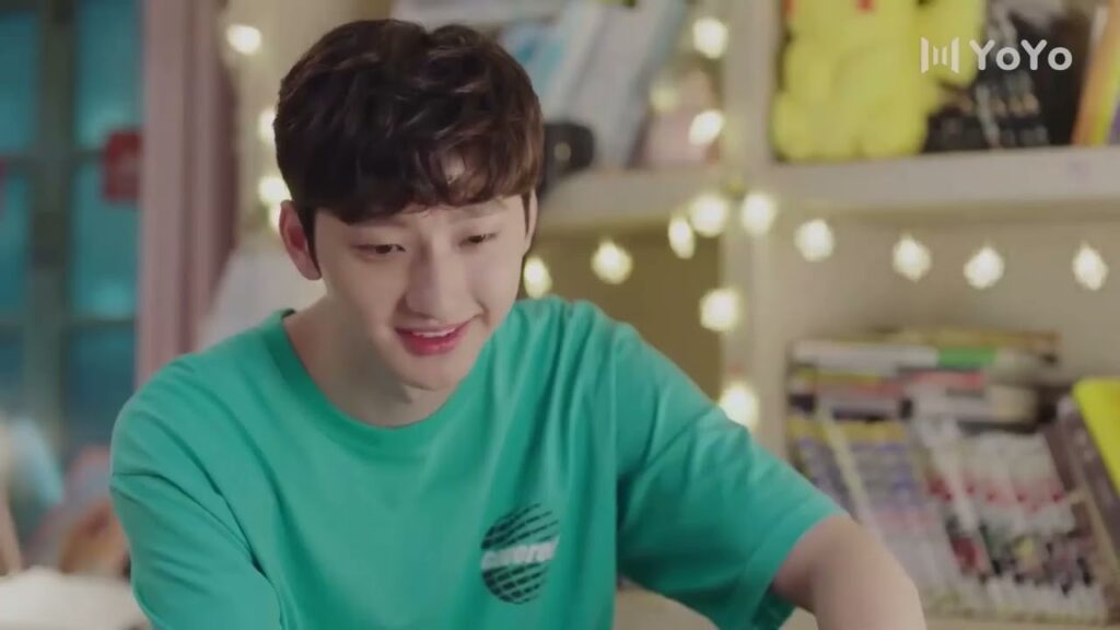 الشاب الغريب يقلق عليها اكثر من عائلتها  ( ارجوك اطمئن يا سيد لينغ )