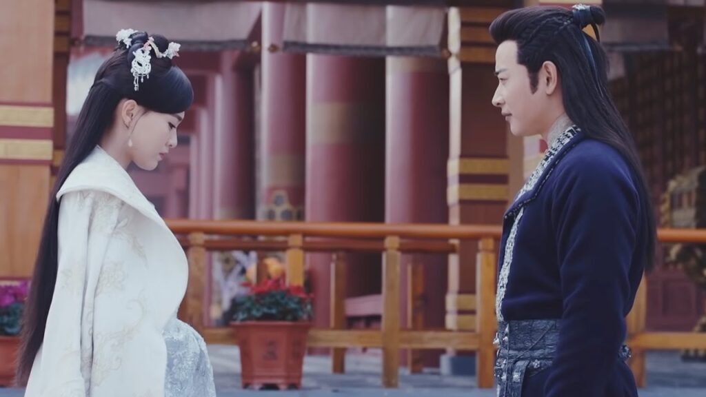 لماذا تضع دائمًا مسافة بيننا؟! لأول مرة أكن مشاعر لفتاة❤️مشهد من دراما "الأميرة واي يونغ"