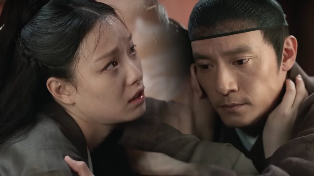 تعاني فتاته من محنتها الأخيرة فيشعر بالعجز من رؤيتها هكذا ولا يريد تركها ويرحل💔مشهد حزين من حب وقدر تعاني فتاته من محنتها الأخيرة فيشعر بالعجز من رؤيتها هكذا ولا يريد تركها ويرحل💔مشهد حزين من حب وقدر