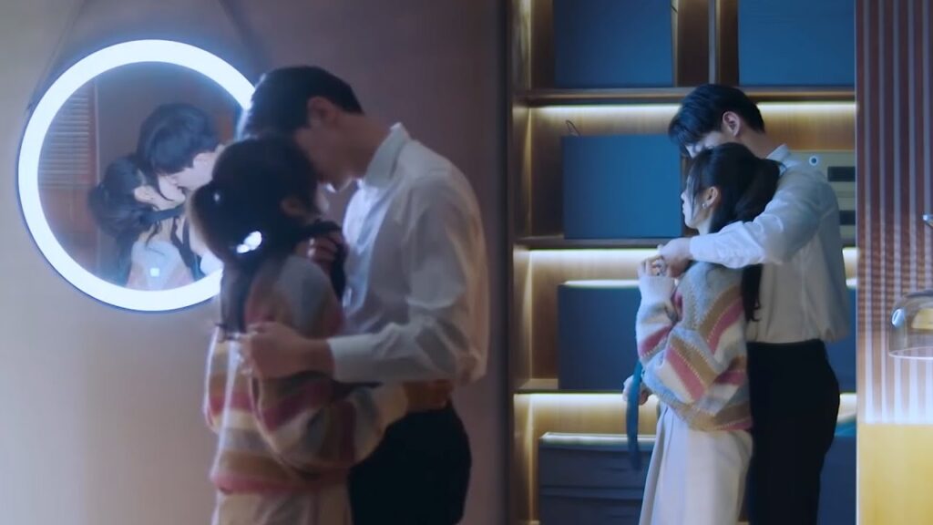 الاستلقاء في حضنك عندما أكون متعبًا يشعرني بالراحة❤️مشهد رومانسي من "عدنا للحب"