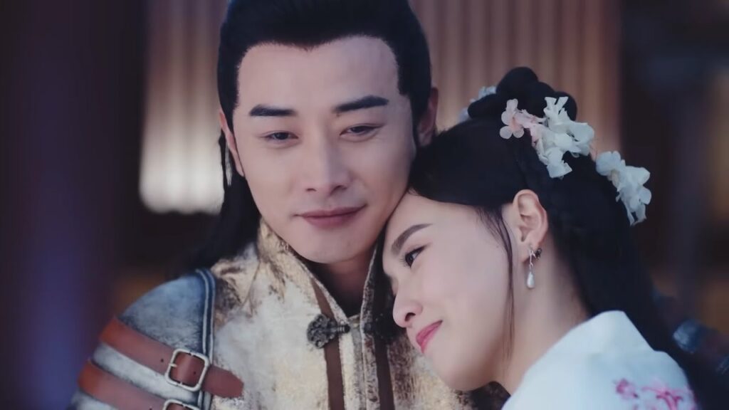 من الصعب السيطرة على مشاعرهما بعد تجمعهما أخيرا ولكن يجبران على الافتراق😓مشهد من "الأميرة واي يونغ"