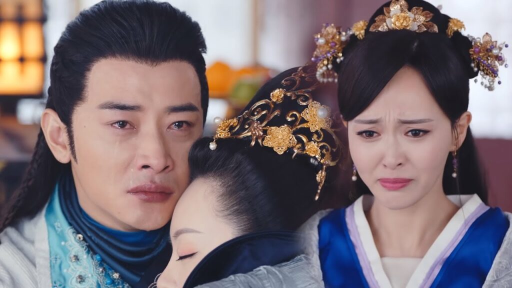 تقتل حبيبته والدته فيبكي الأمير كثيرًا لدرجة أنه كان على وشك الانهيار💔😓مشهد حزين من الأميرة واي يونغ