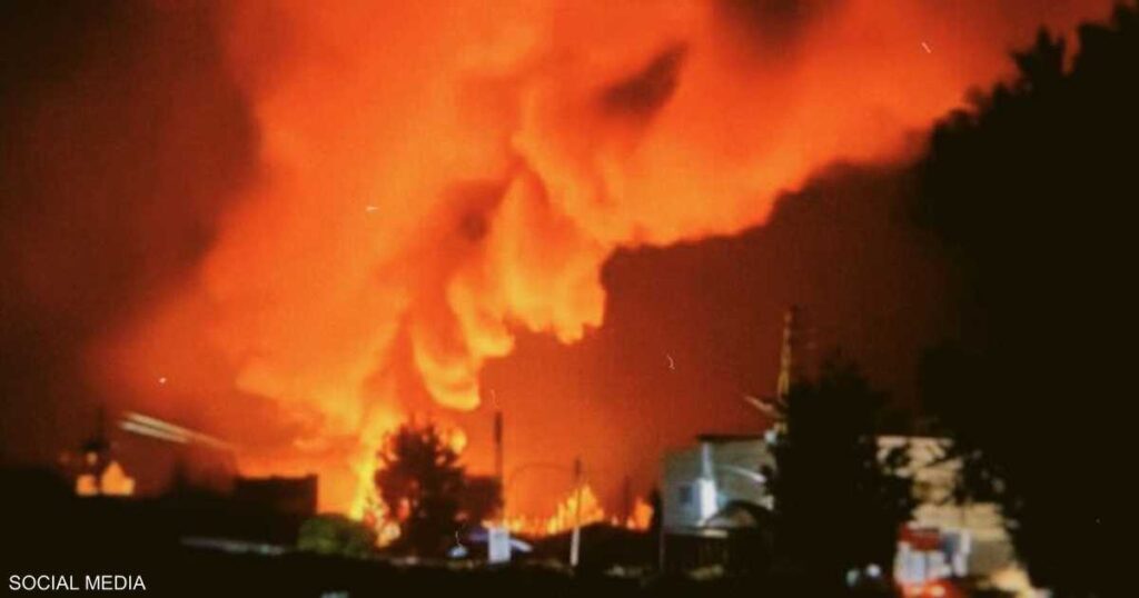 غارات إسرائيلية على البقاع اللبناني توقع عشرات القتلى