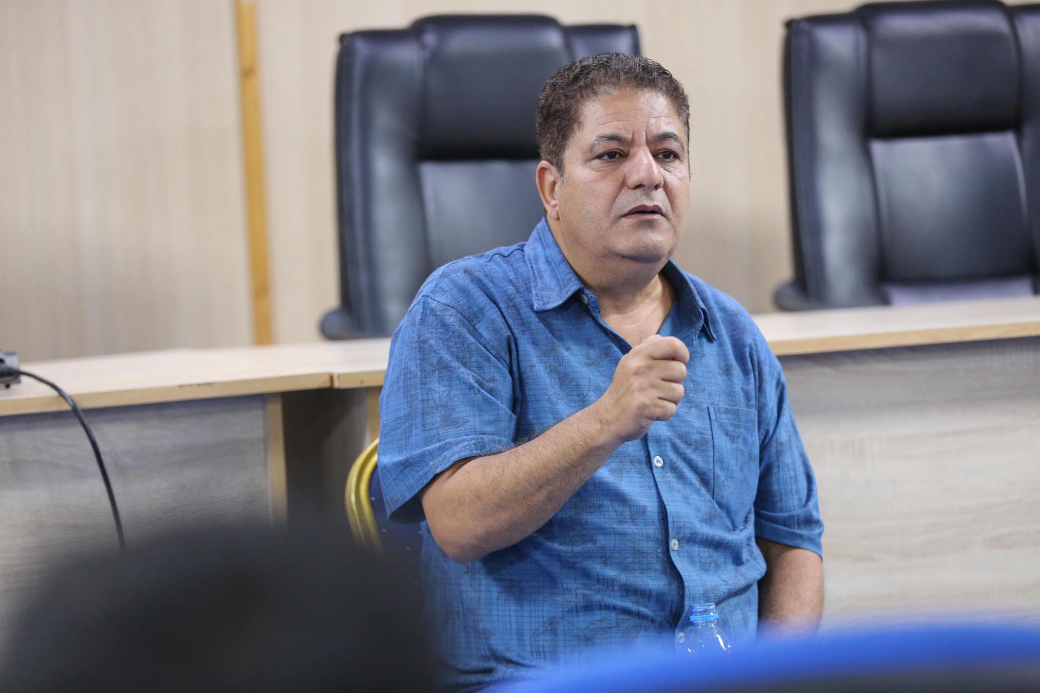 سيد فؤاد خلال الماستر كلاس سيد فؤاد خلال الماستر كلاس