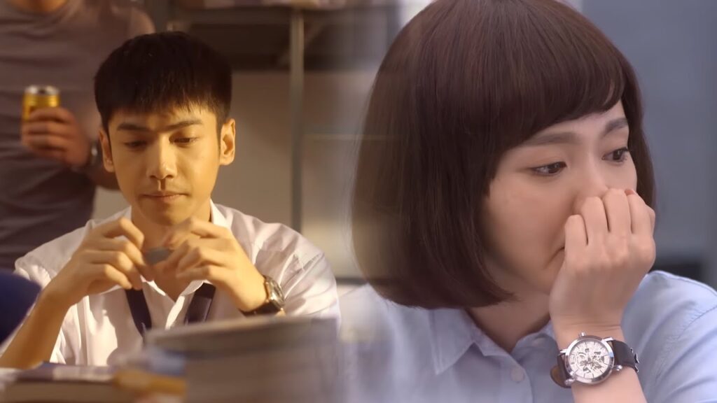 بعد انفصالهما تدرك فجأة أن فتاها كان يحبها بشدة! مشهد من دراما "إشراقتي"